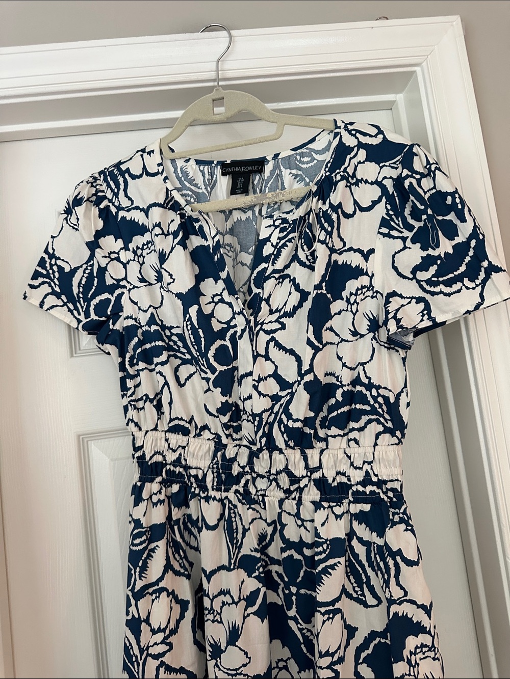 Cynthia Rowley tiered short sleeve dress - Picture 2 of 14